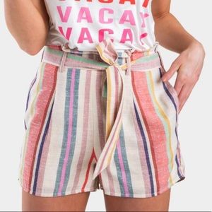 NEW! Cute multicolor shorts. Summer look!